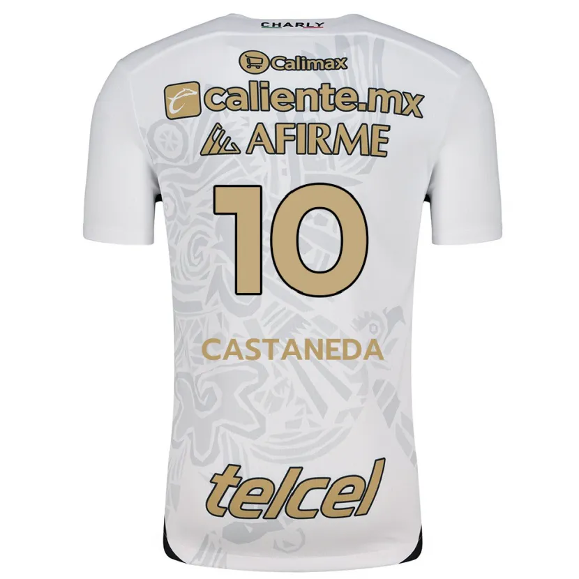 Danxen Herren Kevin Castañeda #10 Weiß Schwarz Auswärtstrikot Trikot 2024/25 T-Shirt Schweiz