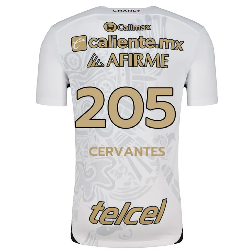 Danxen Herren Sebastián Cervantes #205 Weiß Schwarz Auswärtstrikot Trikot 2024/25 T-Shirt Schweiz