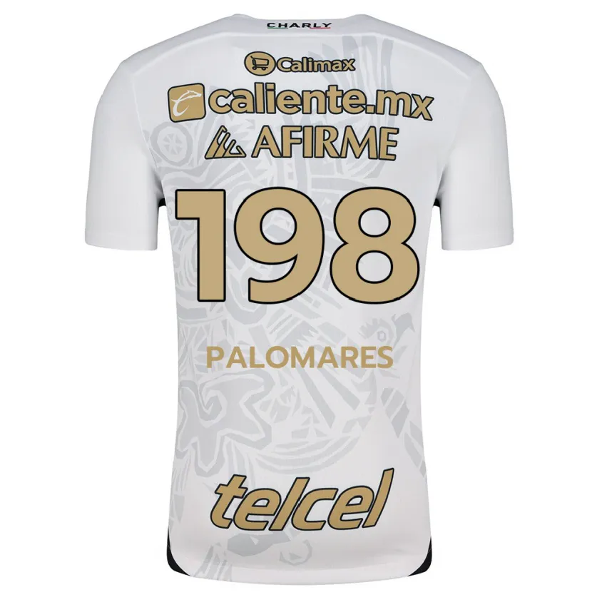 Danxen Herren Ramón Palomares #198 Weiß Schwarz Auswärtstrikot Trikot 2024/25 T-Shirt Schweiz