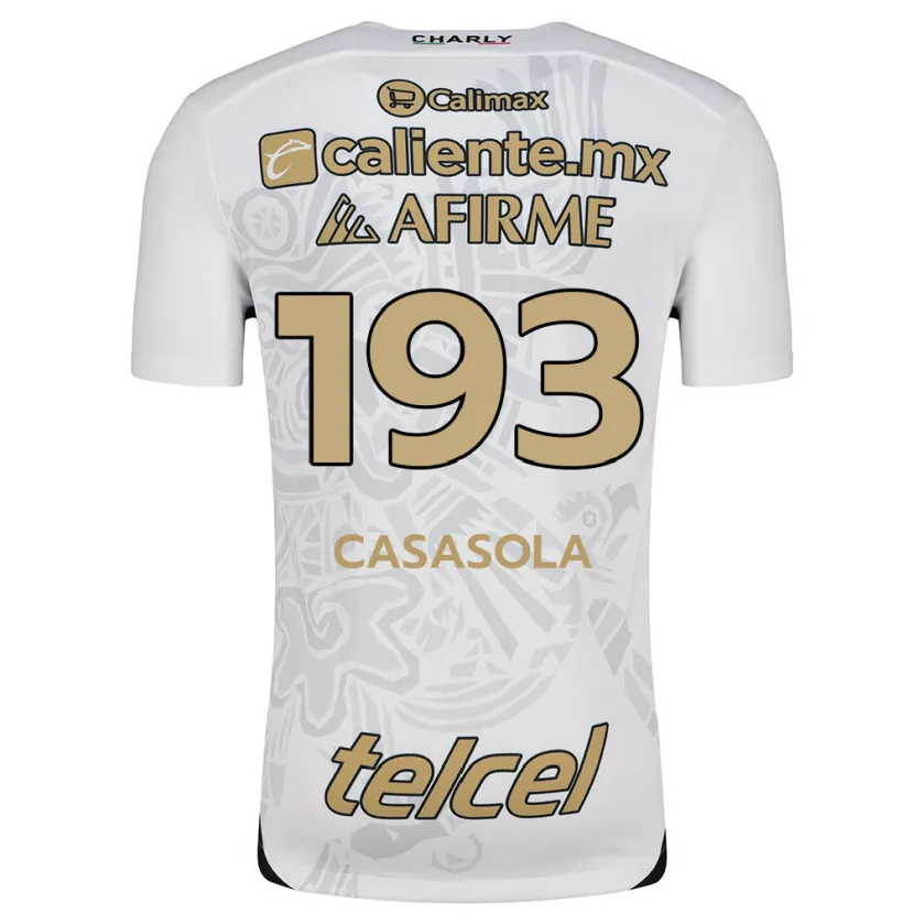 Danxen Herren Axel Casasola #193 Weiß Schwarz Auswärtstrikot Trikot 2024/25 T-Shirt Schweiz