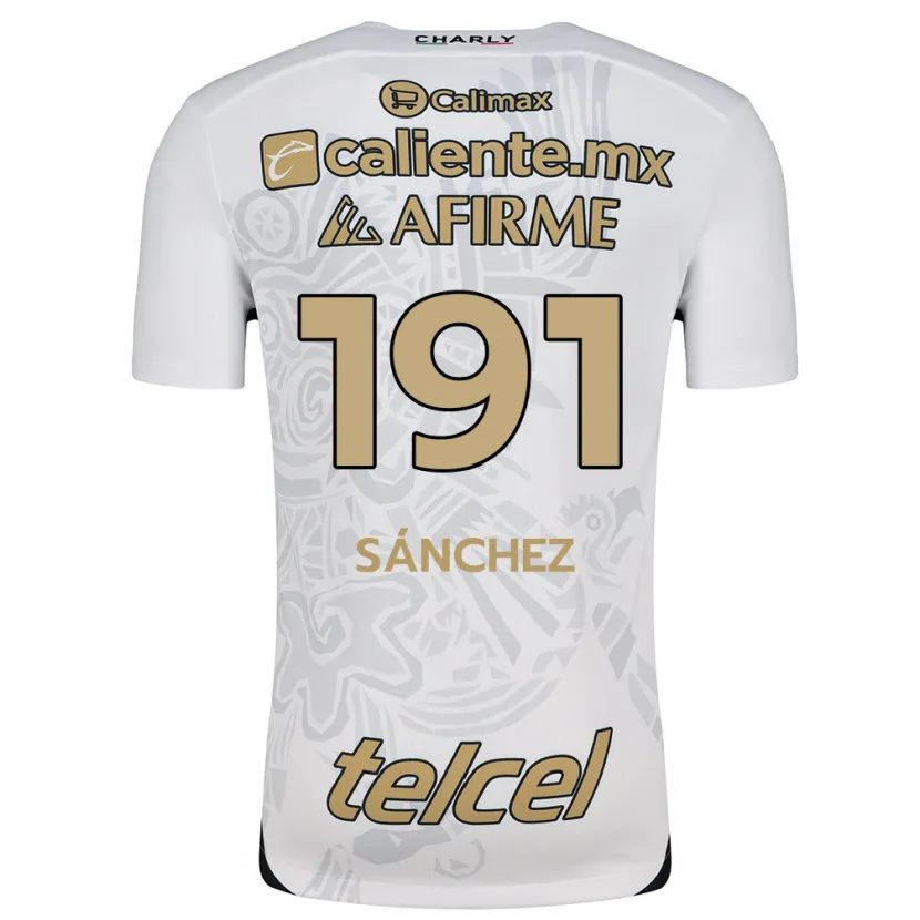Danxen Herren Diego Sánchez #191 Weiß Schwarz Auswärtstrikot Trikot 2024/25 T-Shirt Schweiz