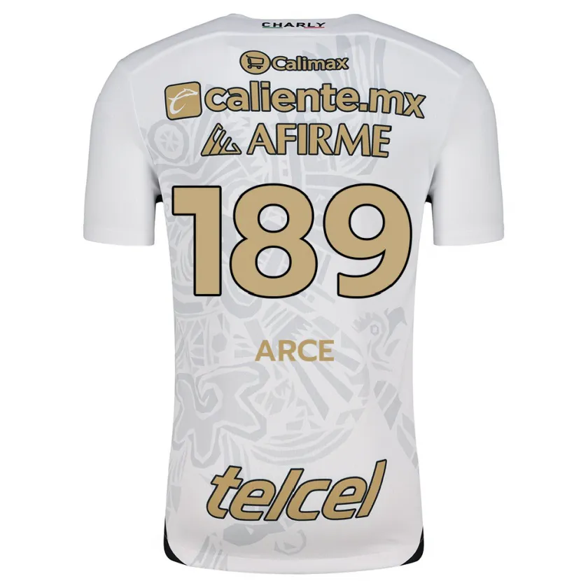 Danxen Herren Diego Arce #189 Weiß Schwarz Auswärtstrikot Trikot 2024/25 T-Shirt Schweiz