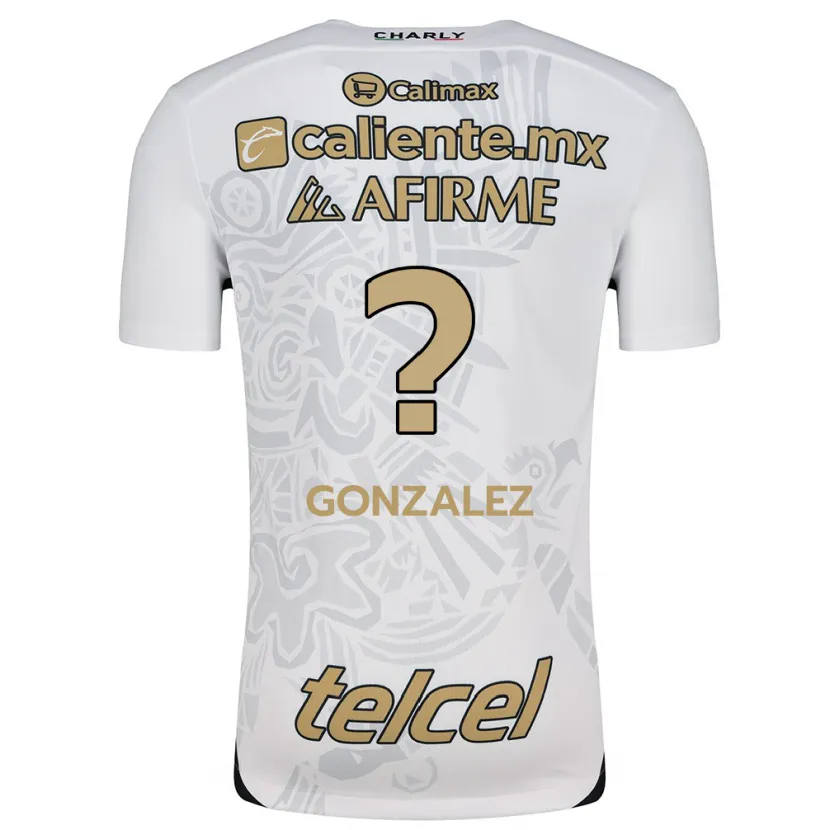 Danxen Herren Óscar González #0 Weiß Schwarz Auswärtstrikot Trikot 2024/25 T-Shirt Schweiz