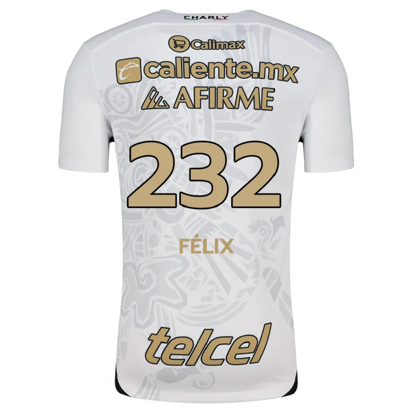 Danxen Herren Erick Félix #232 Weiß Schwarz Auswärtstrikot Trikot 2024/25 T-Shirt Schweiz