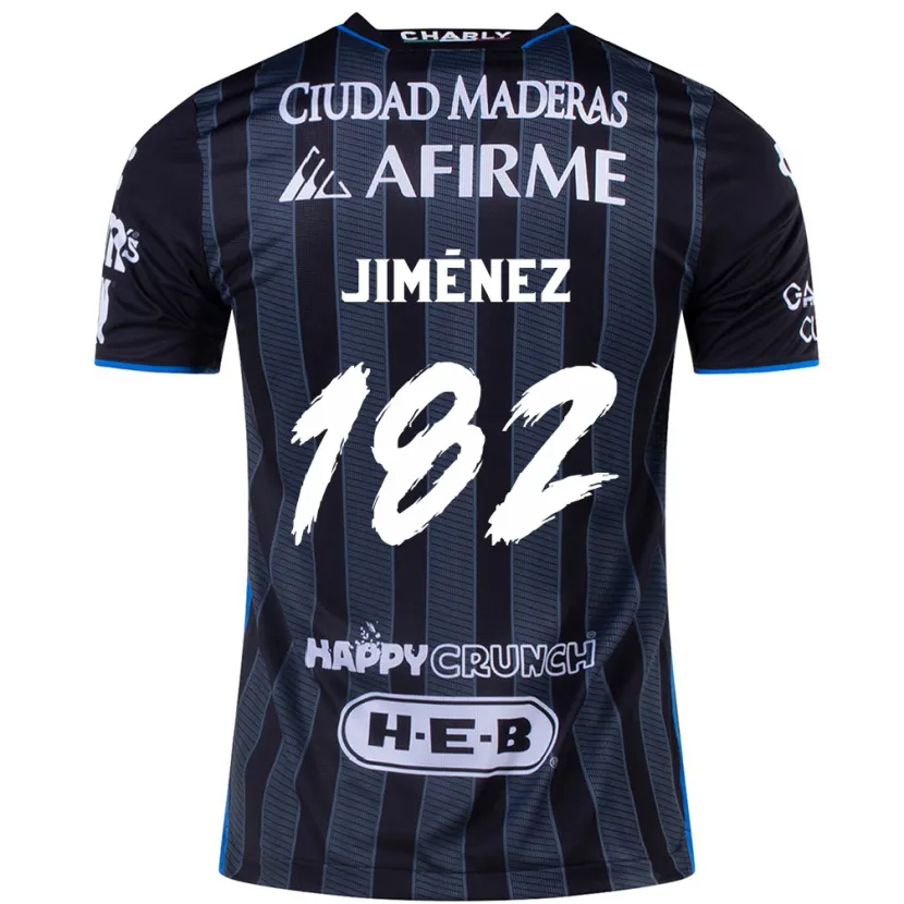 Danxen Herren Carlos Jiménez #182 Weiß Schwarz Auswärtstrikot Trikot 2024/25 T-Shirt Schweiz