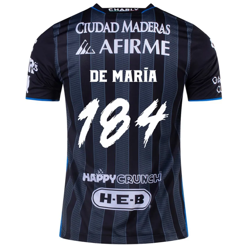 Danxen Herren Antonio De María Y Campos #184 Weiß Schwarz Auswärtstrikot Trikot 2024/25 T-Shirt Schweiz