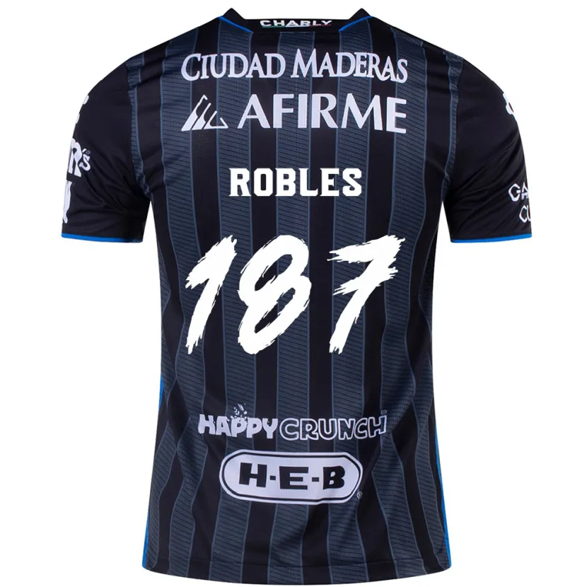 Danxen Herren Juan Robles #187 Weiß Schwarz Auswärtstrikot Trikot 2024/25 T-Shirt Schweiz