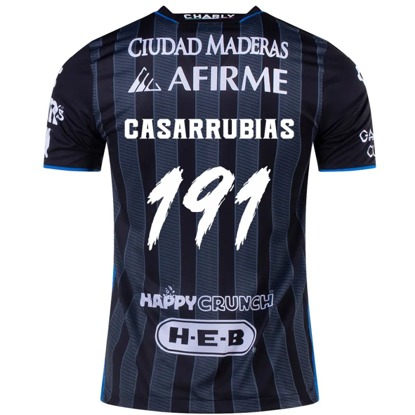 Danxen Herren Aaron Casarrubias #191 Weiß Schwarz Auswärtstrikot Trikot 2024/25 T-Shirt Schweiz