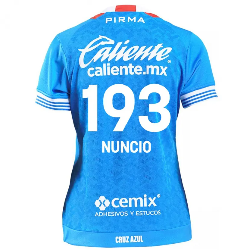 Danxen Damen Jorge Nuncio #193 Himmelblau Heimtrikot Trikot 2024/25 T-Shirt Schweiz