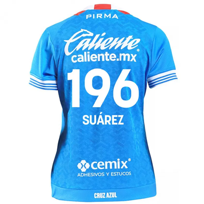 Danxen Damen Javier Suárez #196 Himmelblau Heimtrikot Trikot 2024/25 T-Shirt Schweiz