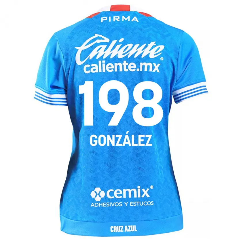 Danxen Damen Kenneth González #198 Himmelblau Heimtrikot Trikot 2024/25 T-Shirt Schweiz