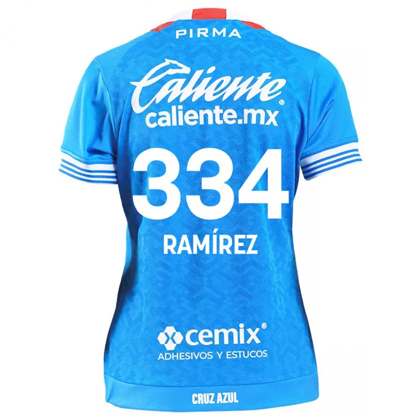 Danxen Damen Mauricio Ramírez #334 Himmelblau Heimtrikot Trikot 2024/25 T-Shirt Schweiz
