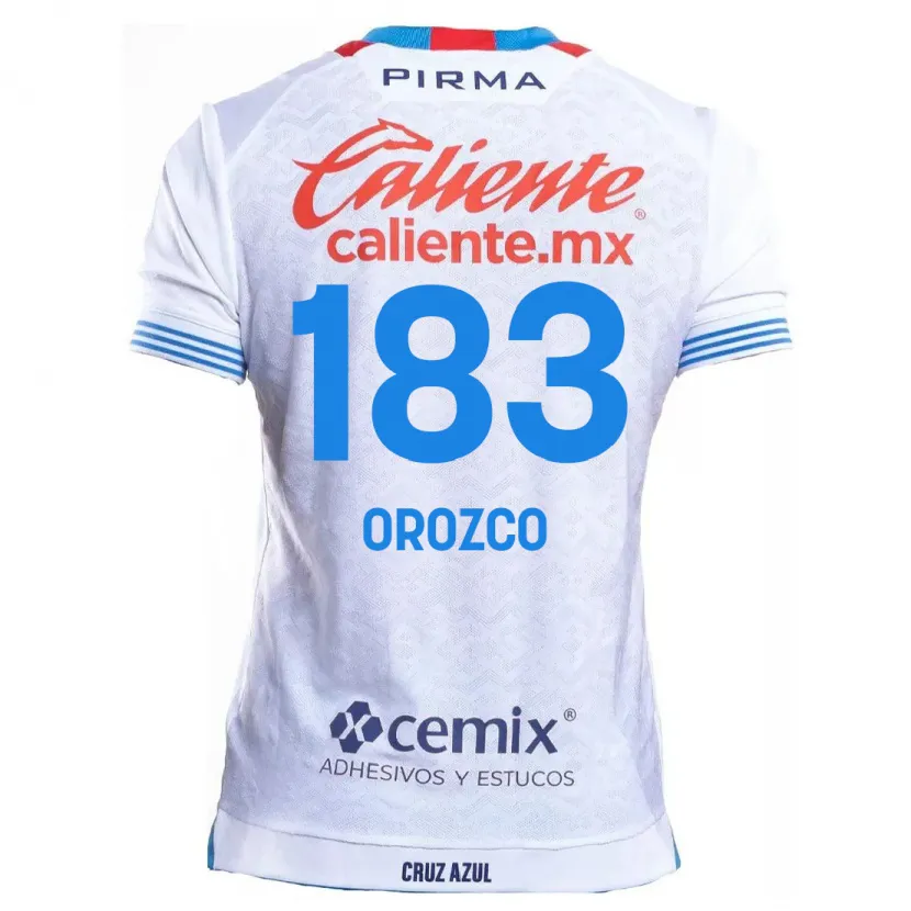 Danxen Damen Fabrizzio Orozco #183 Weiß Blau Auswärtstrikot Trikot 2024/25 T-Shirt Schweiz