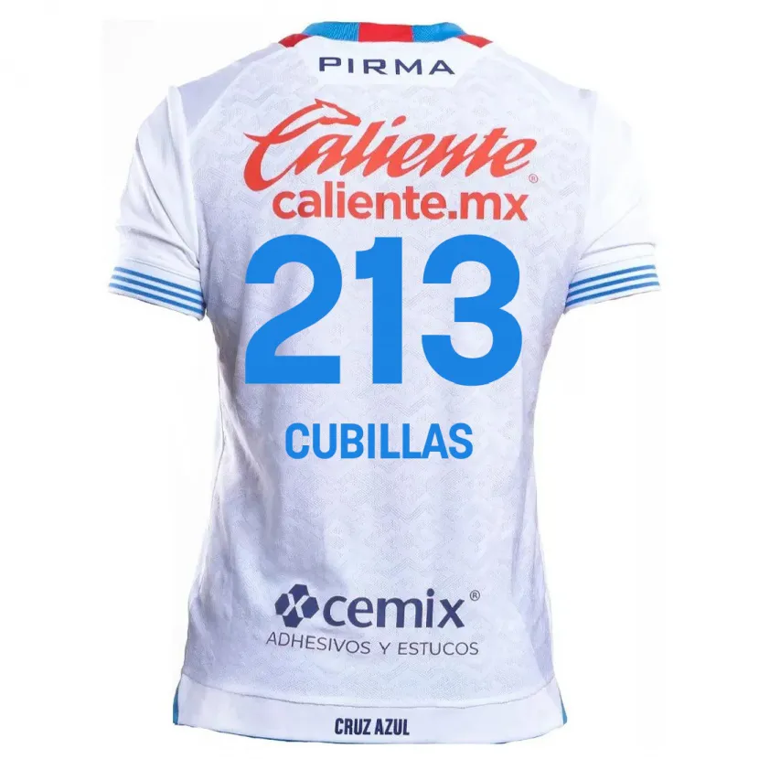 Danxen Damen Andre Cubillas #213 Weiß Blau Auswärtstrikot Trikot 2024/25 T-Shirt Schweiz