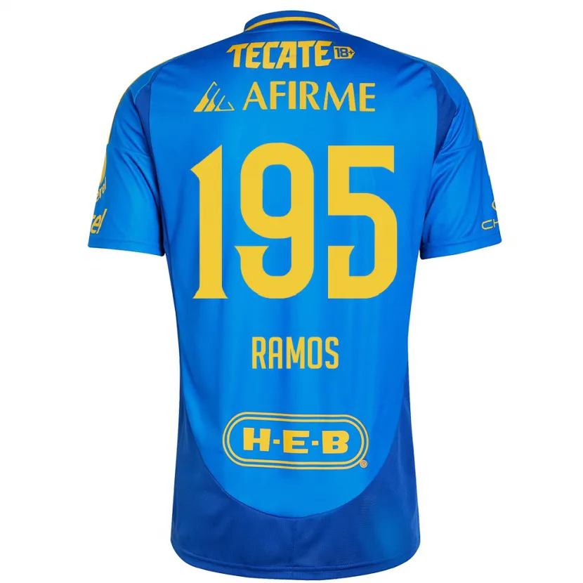Danxen Damen Rodrigo Ramos #195 Blau Gelb Auswärtstrikot Trikot 2024/25 T-Shirt Schweiz