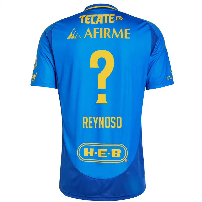 Danxen Damen Omar Reynoso #0 Blau Gelb Auswärtstrikot Trikot 2024/25 T-Shirt Schweiz