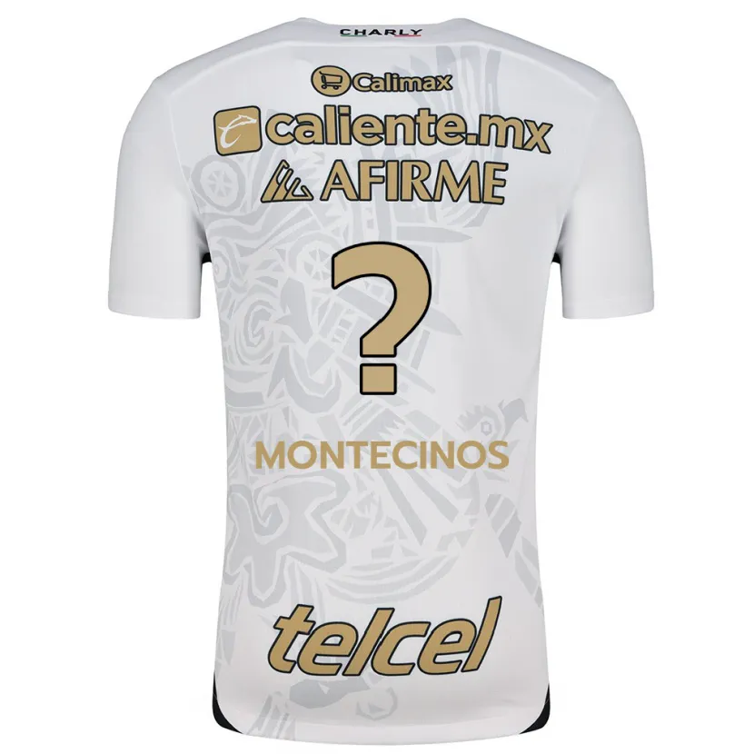 Danxen Damen Joaquín Montecinos #0 Weiß Schwarz Auswärtstrikot Trikot 2024/25 T-Shirt Schweiz