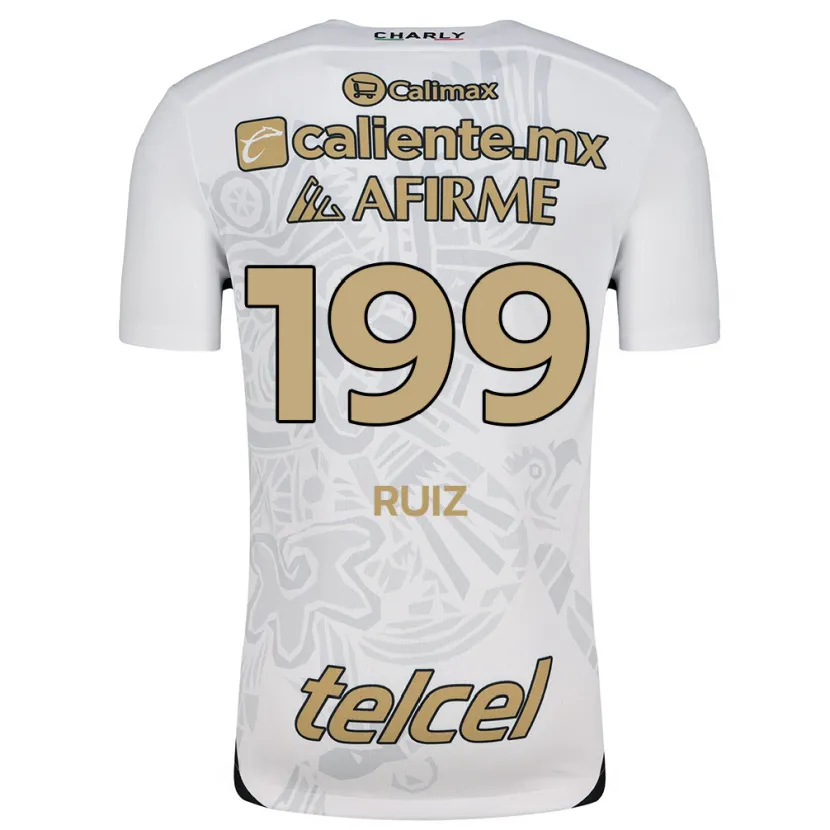 Danxen Damen Emilio Ruiz #199 Weiß Schwarz Auswärtstrikot Trikot 2024/25 T-Shirt Schweiz