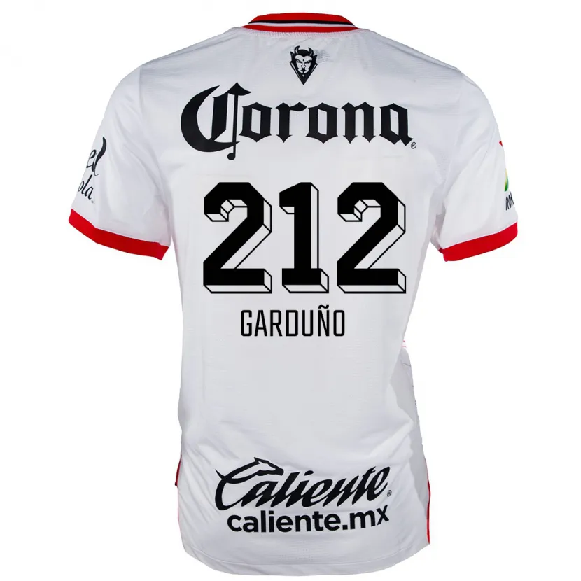 Danxen Damen Carlos Garduño #212 Weiß Rot Auswärtstrikot Trikot 2024/25 T-Shirt Schweiz