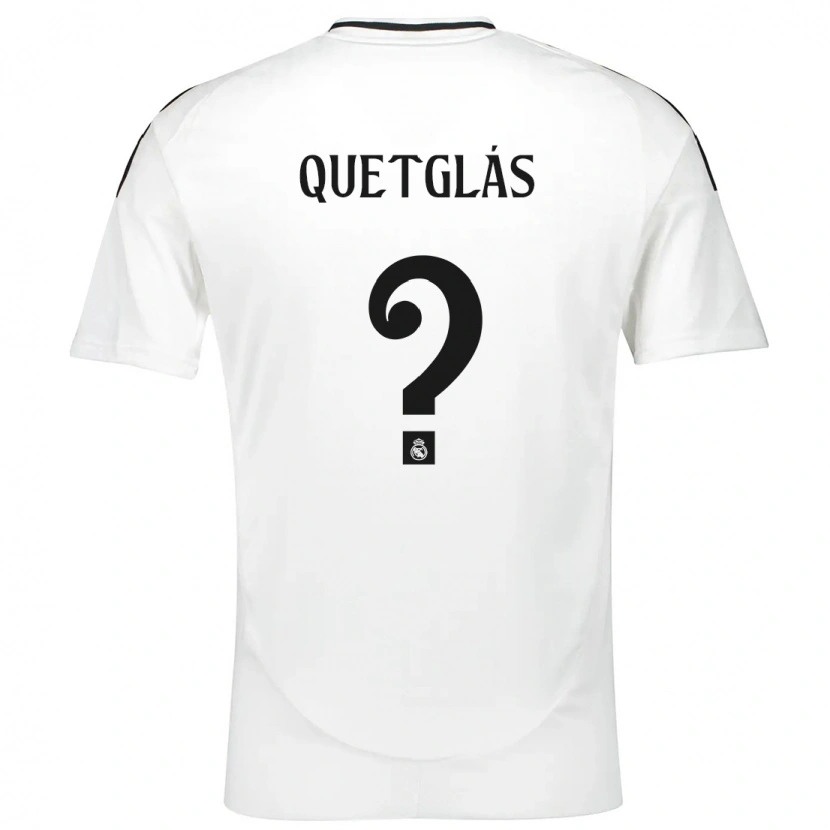Danxen Kinder Ferran Quetglás #0 Weiß Heimtrikot Trikot 2024/25 T-Shirt Schweiz