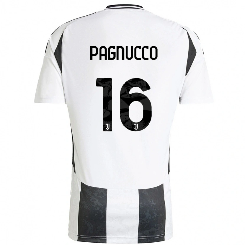 Danxen Kinder Filippo Pagnucco #16 Weiß Schwarz Heimtrikot Trikot 2024/25 T-Shirt Schweiz