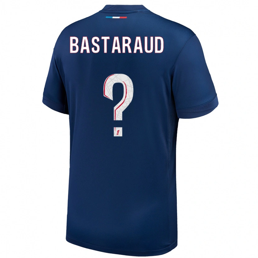 Danxen Kinder Yanis Bastaraud #0 Marineblau Weiß Heimtrikot Trikot 2024/25 T-Shirt Schweiz