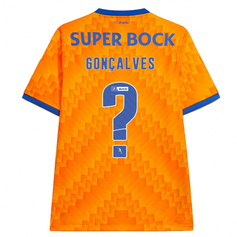 Danxen Kinder Martim Gonçalves #0 Orange Auswärtstrikot Trikot 2024/25 T-Shirt Schweiz