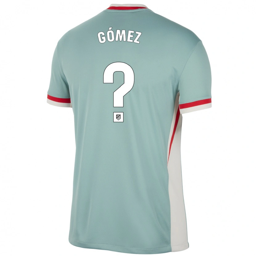 Danxen Kinder Rubén Gómez #0 Hellbeige Blau Auswärtstrikot Trikot 2024/25 T-Shirt Schweiz