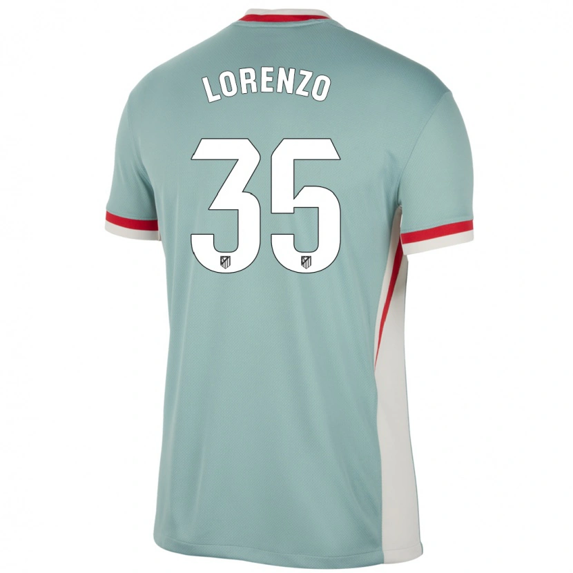 Danxen Kinder Diego Lorenzo #35 Hellbeige Blau Auswärtstrikot Trikot 2024/25 T-Shirt Schweiz