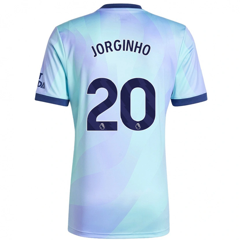 Danxen Kinder Jorginho #20 Aquamarin Ausweichtrikot Trikot 2024/25 T-Shirt Schweiz