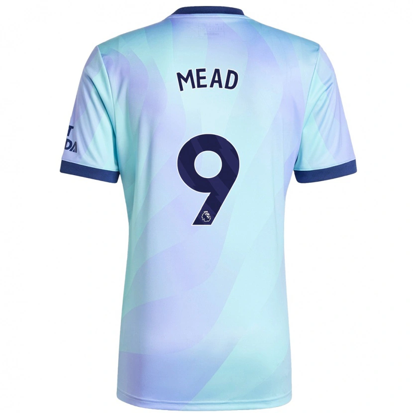 Danxen Kinder Beth Mead #9 Aquamarin Ausweichtrikot Trikot 2024/25 T-Shirt Schweiz