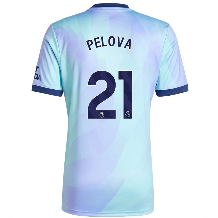 Danxen Kinder Victoria Pelova #21 Aquamarin Ausweichtrikot Trikot 2024/25 T-Shirt Schweiz