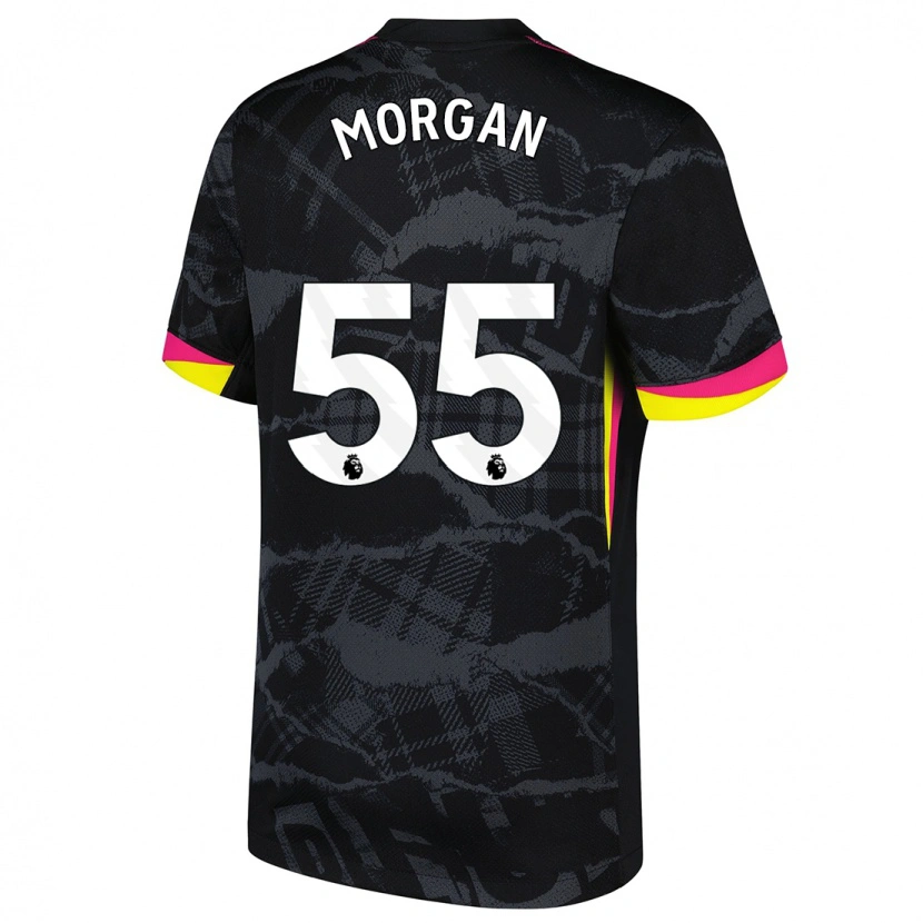 Danxen Kinder Jimmy-Jay Morgan #55 Schwarz Rosa Ausweichtrikot Trikot 2024/25 T-Shirt Schweiz