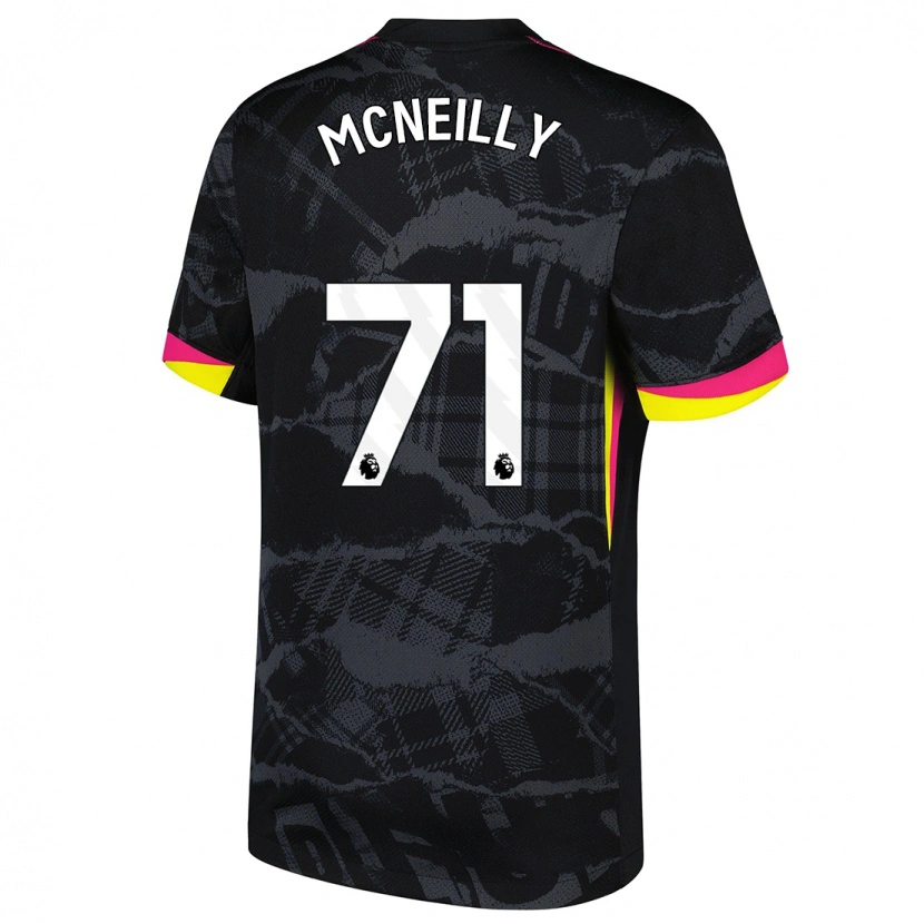Danxen Kinder Donnell Mcneilly #71 Schwarz Rosa Ausweichtrikot Trikot 2024/25 T-Shirt Schweiz