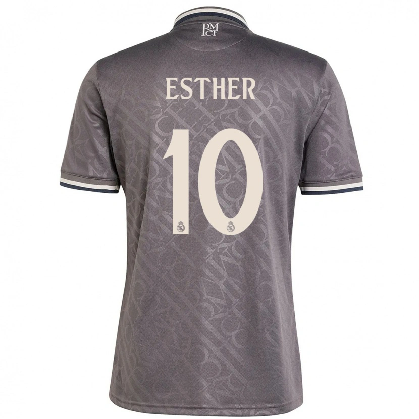 Danxen Kinder Esther Gonzalez #10 Anthrazit Ausweichtrikot Trikot 2024/25 T-Shirt Schweiz