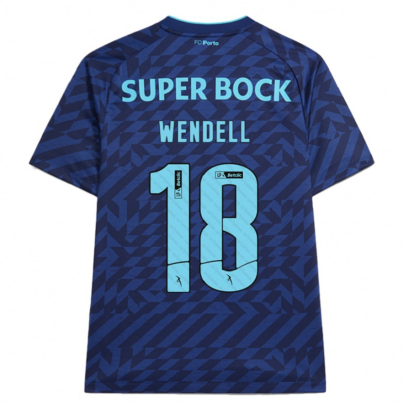Danxen Kinder Wendell #18 Marineblau Ausweichtrikot Trikot 2024/25 T-Shirt Schweiz