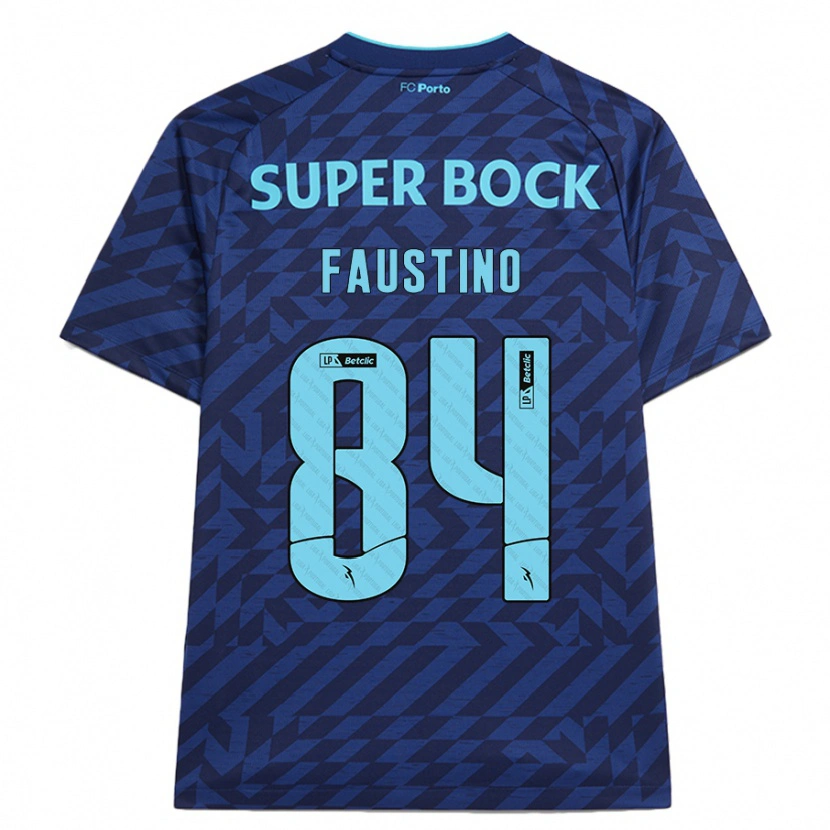 Danxen Kinder Levi Faustino #84 Marineblau Ausweichtrikot Trikot 2024/25 T-Shirt Schweiz