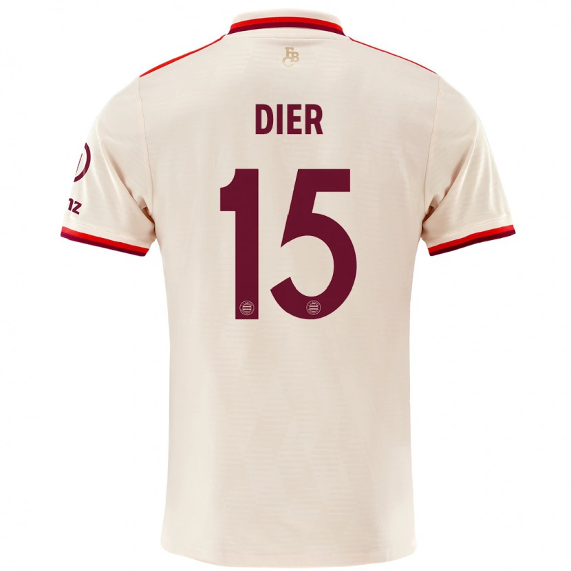 Danxen Kinder Eric Dier #15 Leinen Ausweichtrikot Trikot 2024/25 T-Shirt Schweiz