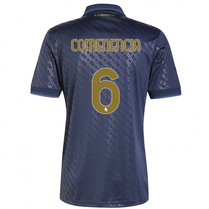 Danxen Kinder Livano Comenencia #6 Marineblau Ausweichtrikot Trikot 2024/25 T-Shirt Schweiz