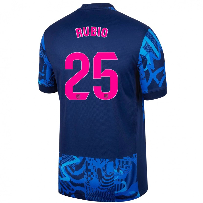 Danxen Kinder Daniel Rubio #25 Königsblau Ausweichtrikot Trikot 2024/25 T-Shirt Schweiz