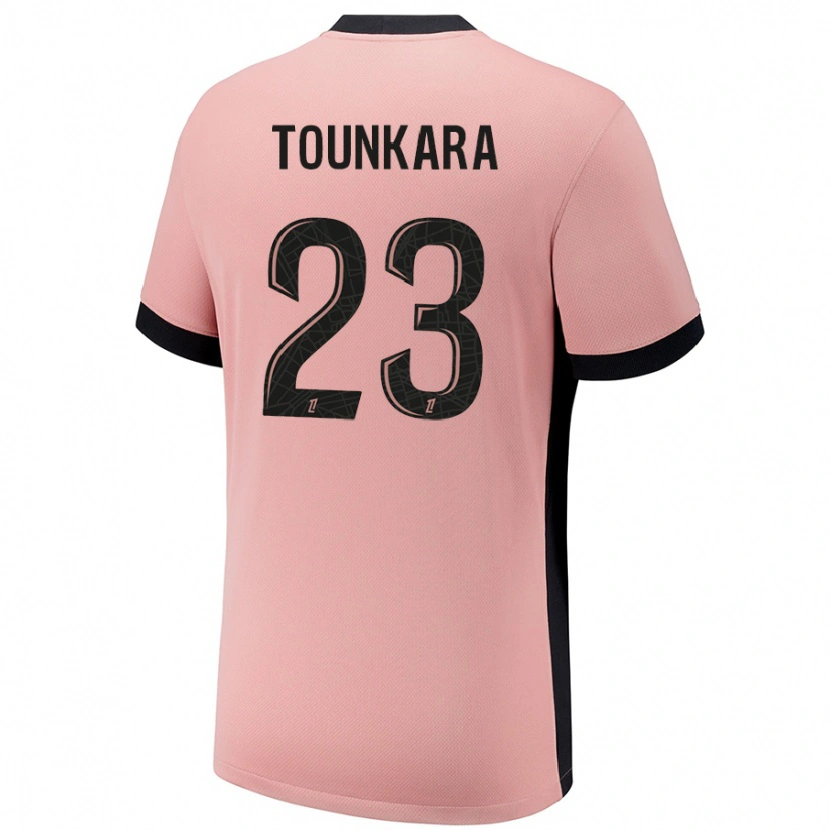 Danxen Kinder Aïssatou Tounkara #23 Rostros Ausweichtrikot Trikot 2024/25 T-Shirt Schweiz