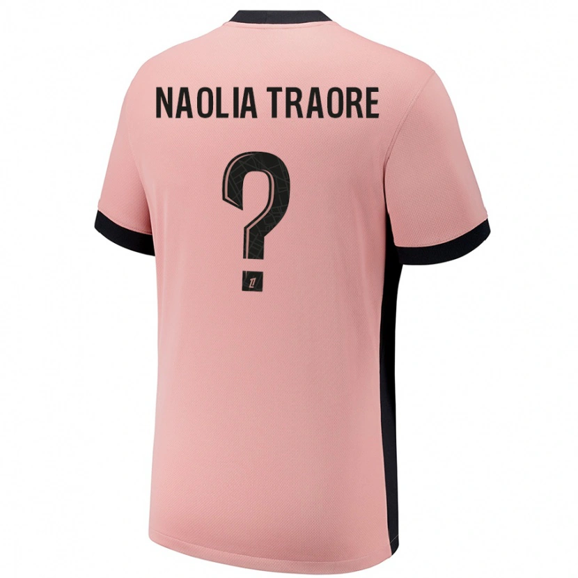 Danxen Kinder Naolia Traore #0 Rostros Ausweichtrikot Trikot 2024/25 T-Shirt Schweiz