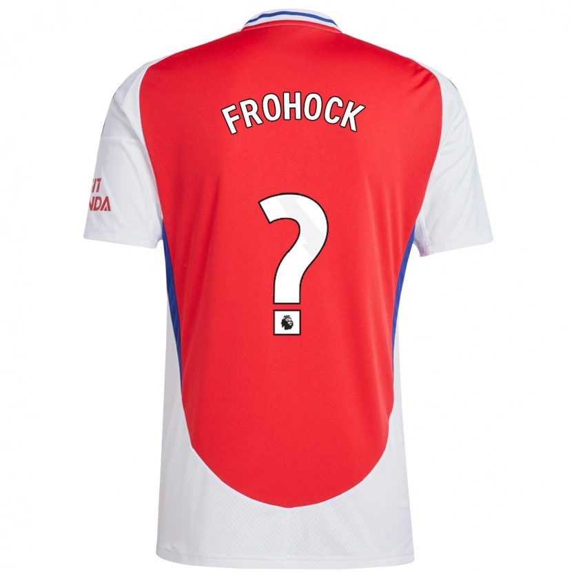 Danxen Herren Marley Frohock #0 Rot Weiß Heimtrikot Trikot 2024/25 T-Shirt Schweiz