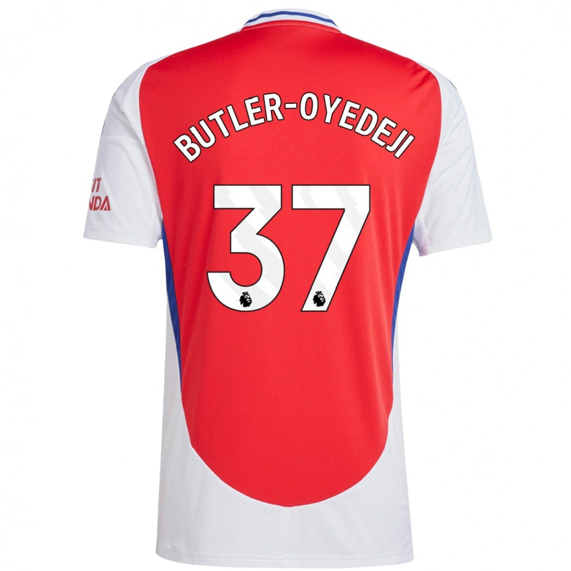 Danxen Herren Nathan Butler-Oyedeji #37 Rot Weiß Heimtrikot Trikot 2024/25 T-Shirt Schweiz