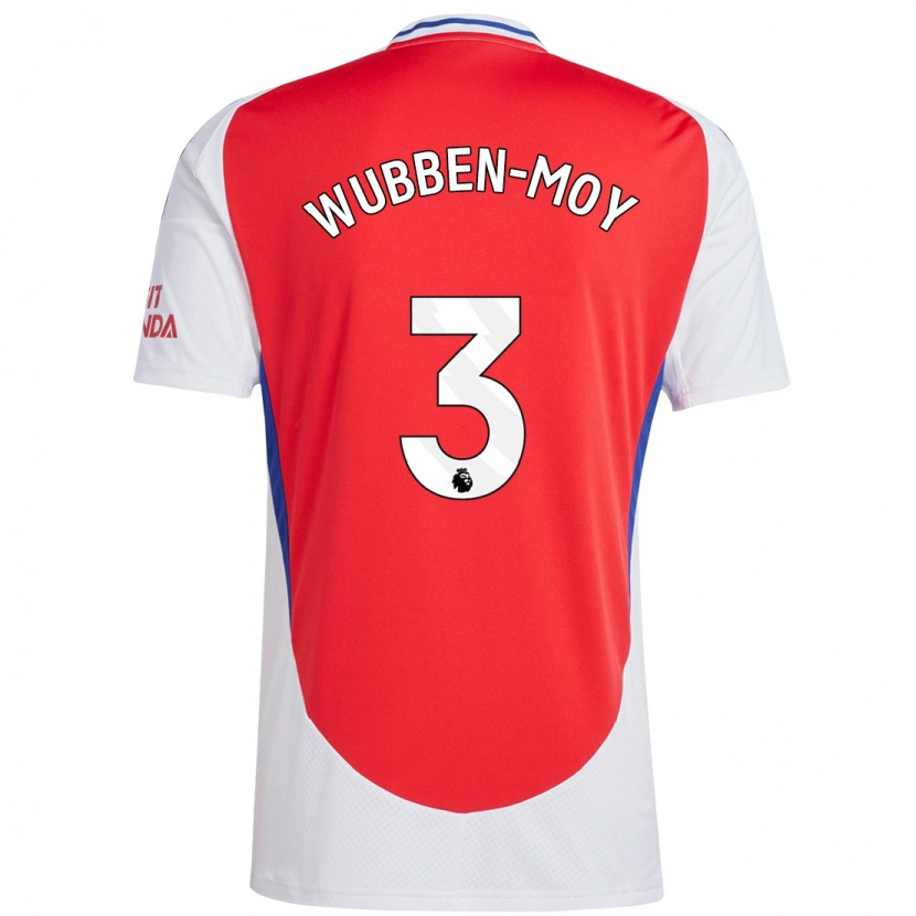 Danxen Herren Lotte Wubben-Moy #3 Rot Weiß Heimtrikot Trikot 2024/25 T-Shirt Schweiz