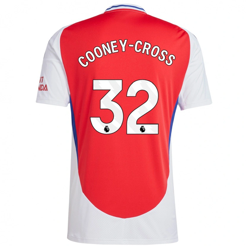 Danxen Herren Kyra Cooney-Cross #32 Rot Weiß Heimtrikot Trikot 2024/25 T-Shirt Schweiz