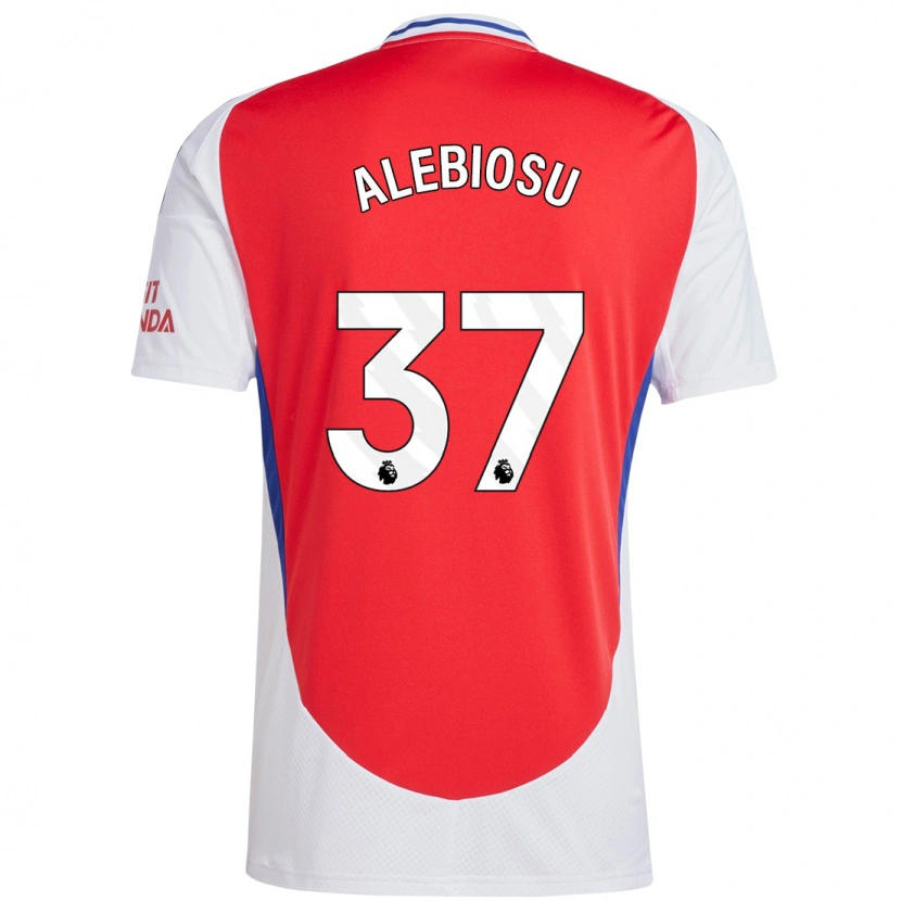 Danxen Herren Ryan Alebiosu #37 Rot Weiß Heimtrikot Trikot 2024/25 T-Shirt Schweiz