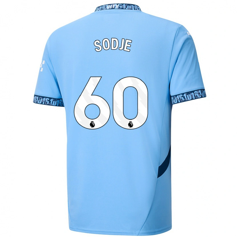 Danxen Herren Tai Sodje #60 Marineblau Heimtrikot Trikot 2024/25 T-Shirt Schweiz