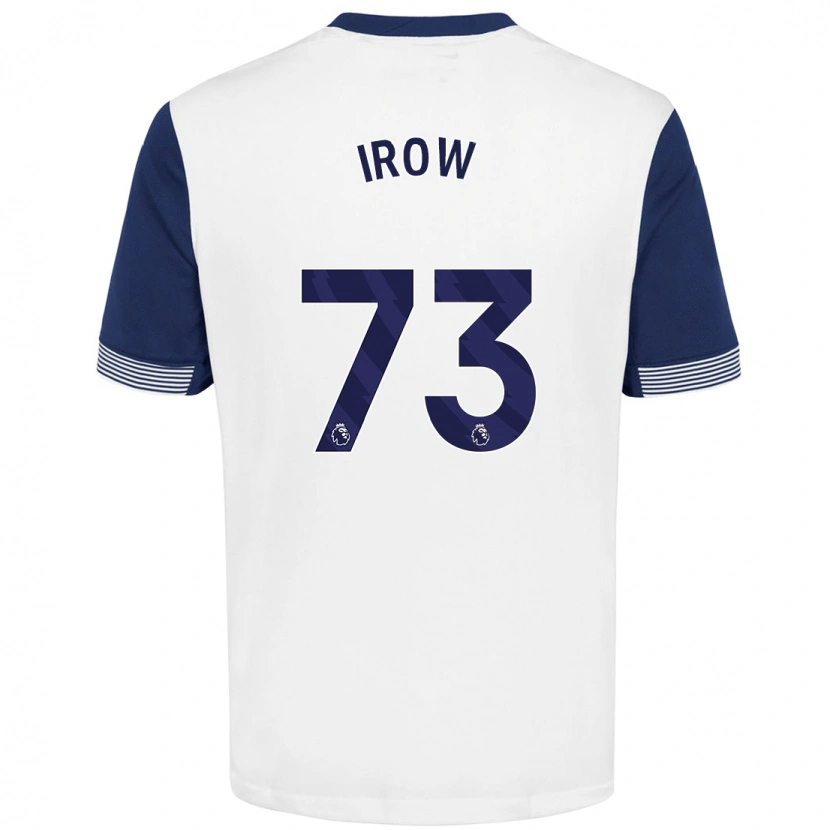 Danxen Herren Oliver Irow #73 Weiß Blau Heimtrikot Trikot 2024/25 T-Shirt Schweiz