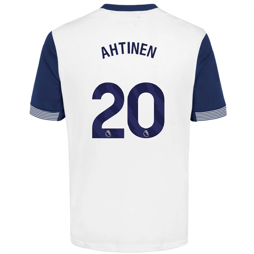Danxen Herren Olga Ahtinen #20 Weiß Blau Heimtrikot Trikot 2024/25 T-Shirt Schweiz